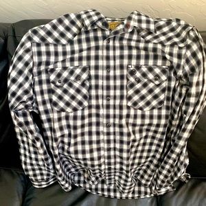Wrangler Pearl Snap Western Shirt (Large)
